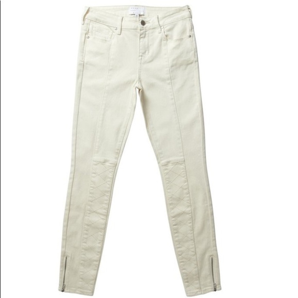 Kendall + Kylie Ankle White Jeans
